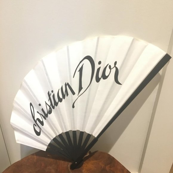 Christian Dior Folding Fan *Novelty Item* Rare!